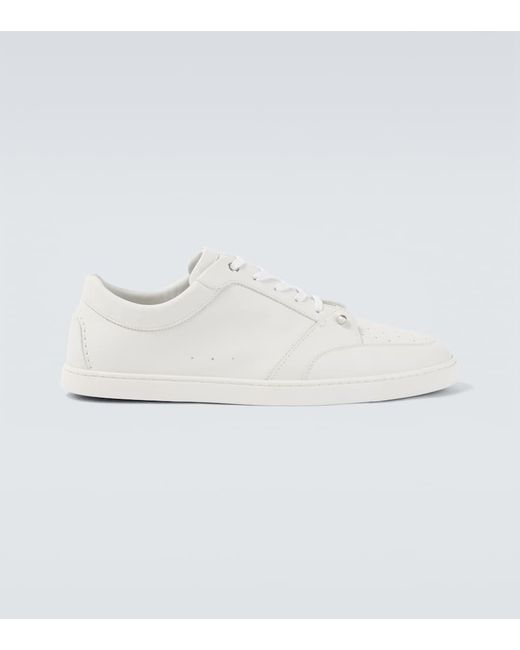 Christian Louboutin Sneakers Chambelisneak Aus Leder in White für Herren