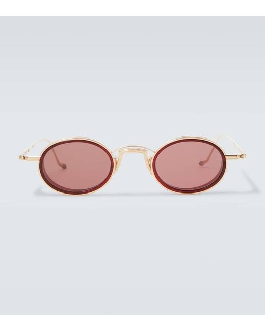 Jacques Marie Mage Pink Varda Oval Sunglasses for men