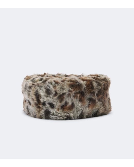 Ruslan Baginskiy Multicolor Leopard-Print Hat
