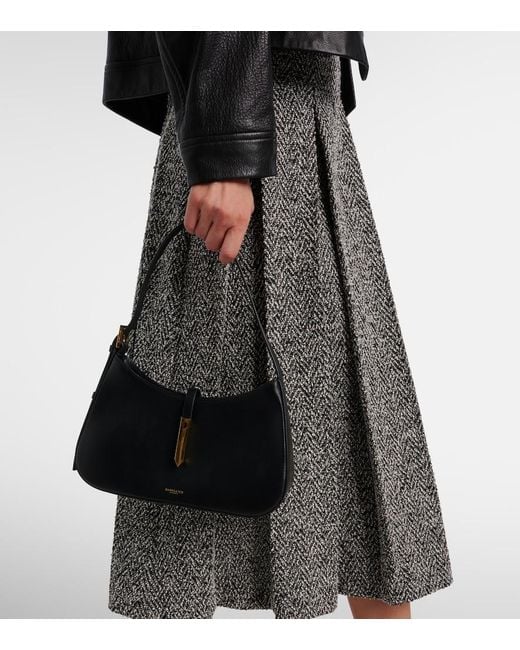 DeMellier London Black Tokyo Leather Shoulder Bag