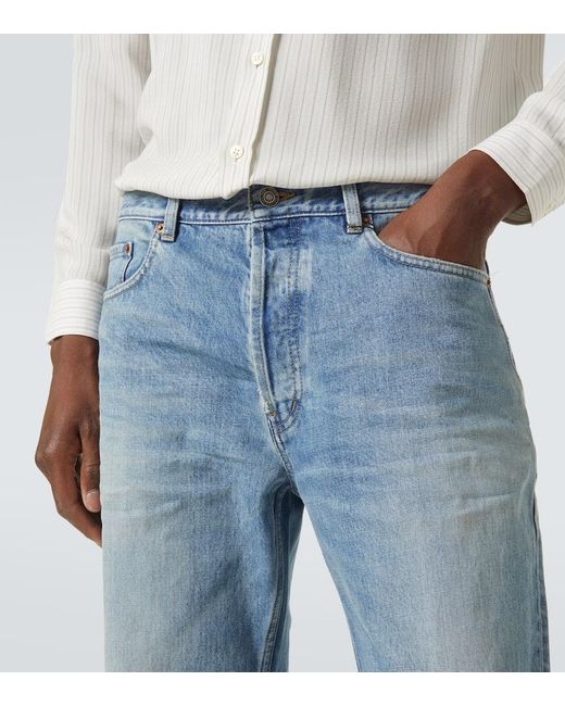 Saint Laurent Straight Jeans Mick in Blue für Herren