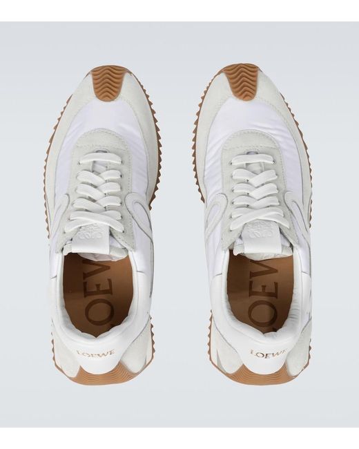 Loewe White Flow Runner Sneakers for men