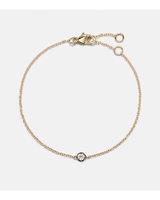 STONE AND STRAND Metallic The Alibi 10Kt Bracelet With Diamond