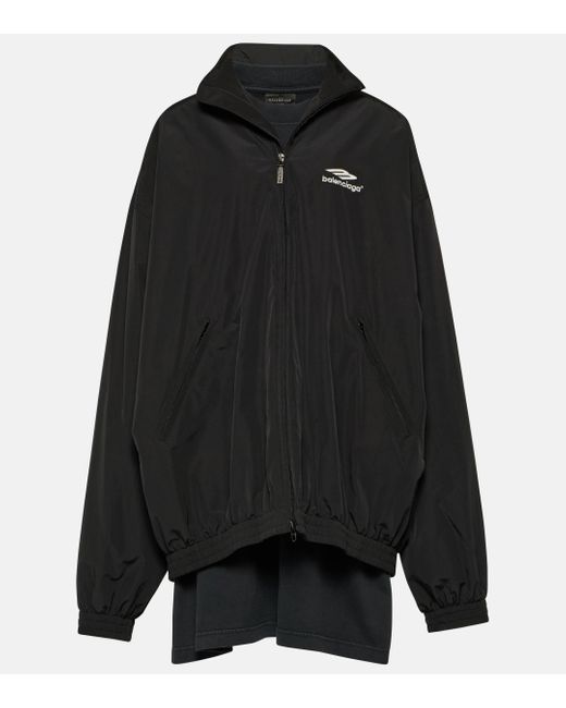 Technical Poplin Track Jacket