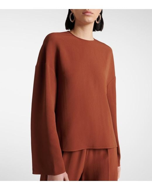 FFORME Brown Ana Cady Top