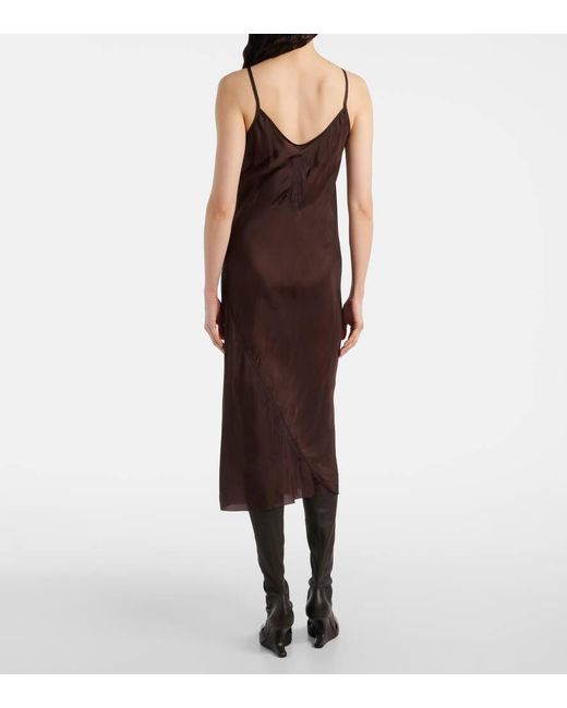 Rick Owens Purple Slipdress Hollywood