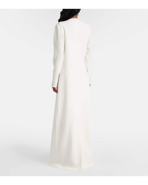 Costarellos White Elea Abendkleid