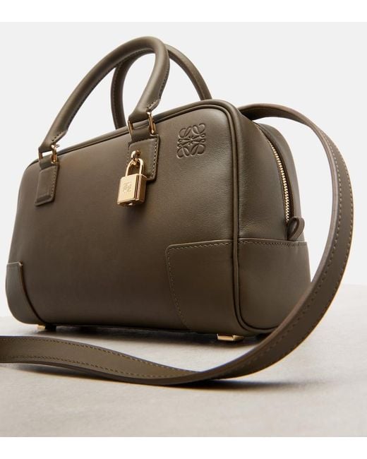 Loewe Brown Tote Bag Amazona 23 Aus Leder