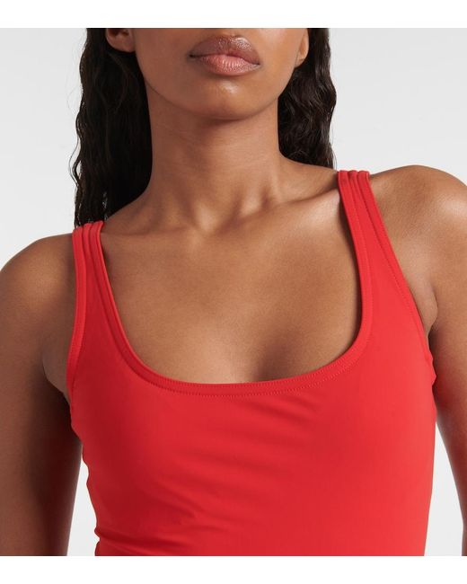 Karla Colletto Red Basics Swimsuit