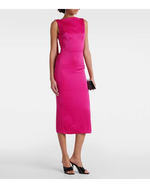 Abito Midi di Alex Perry in Pink