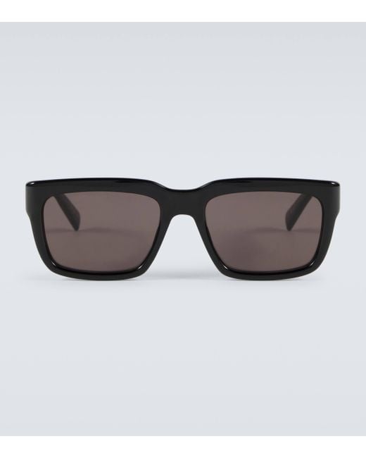 Saint Laurent Brown Sl 615 Square Sunglasses for men