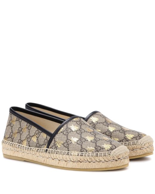 espadrilles gucci beige