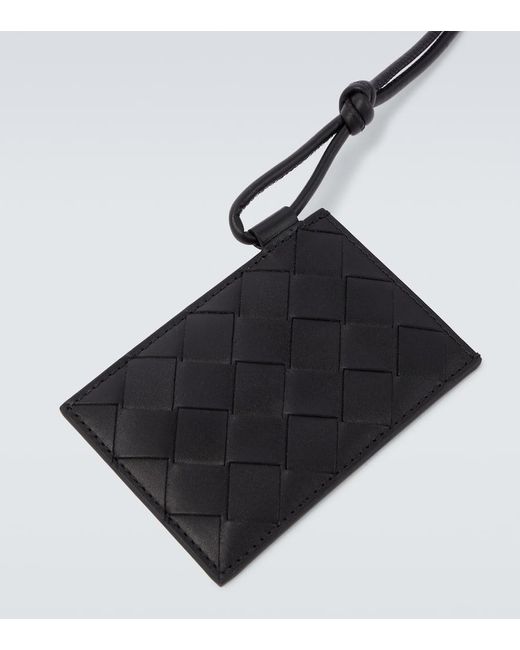 Targhetta Bagaglio di Bottega Veneta in Black da Uomo