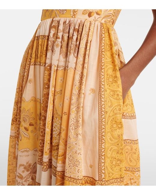 Zimmermann Yellow Lucky Corset Dress