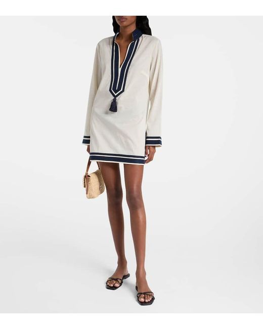Tunica di Tory Burch in Natural