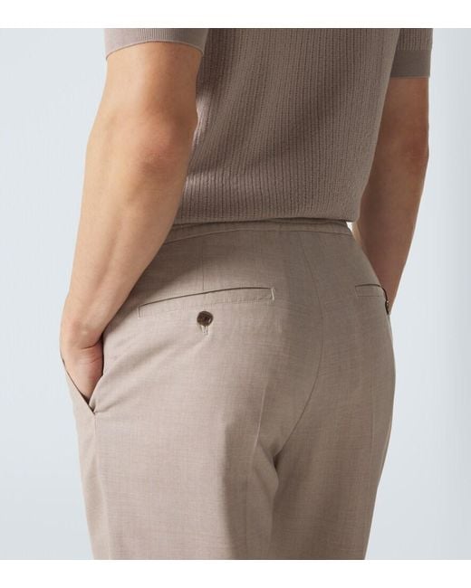 Dunhill Natural Wool Chinos for men