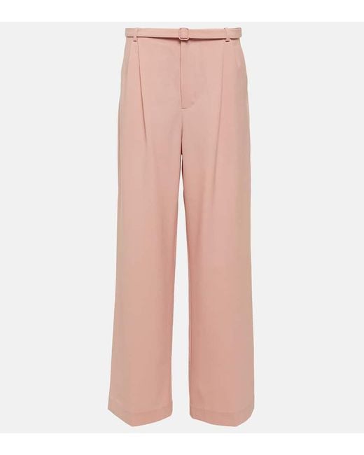 Sir Pink Weite Mid-Rise-Hose Dario