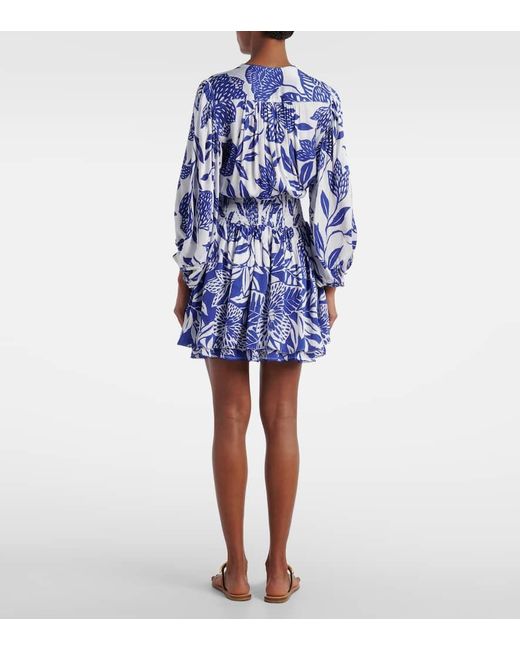 Poupette Blue Minikleid Coleen
