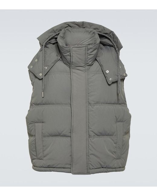 AMI Gray Down Vest for men
