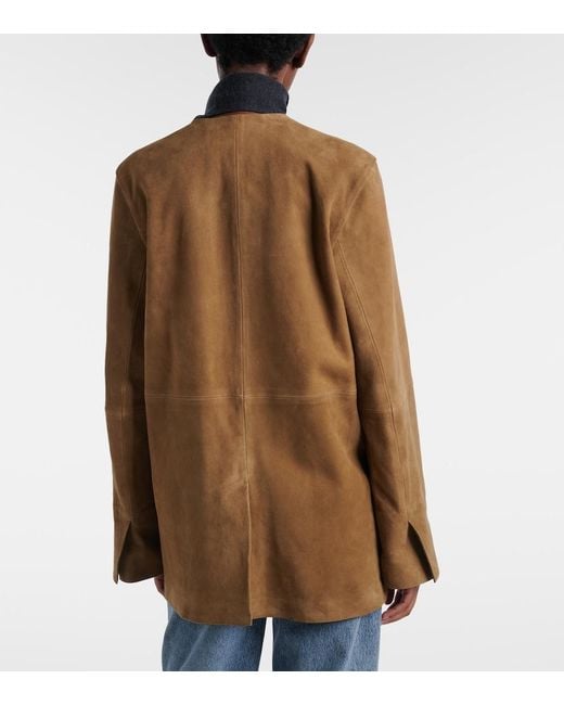 Totême Natural Suede Blazer