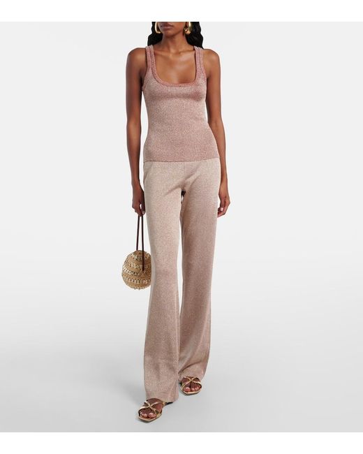 Missoni Pink Lame Tank Top