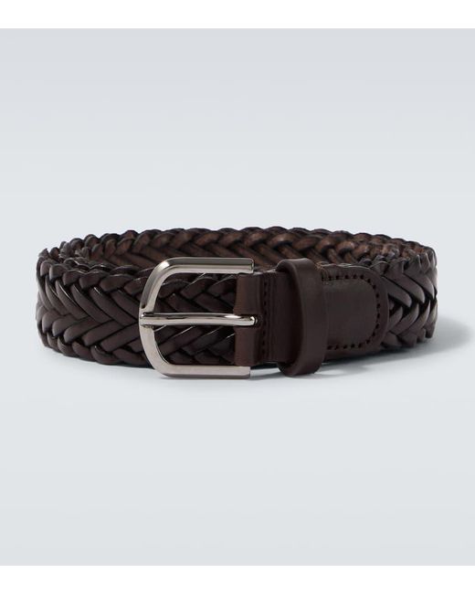 giorgio armani leather belt