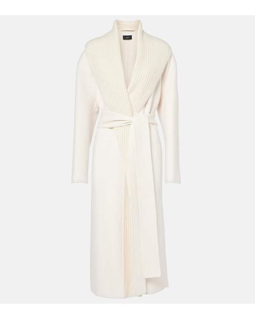Joseph Natural Rica Wool And Cashmere Jacket