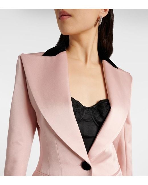 Nina Ricci Pink Twill Blazer