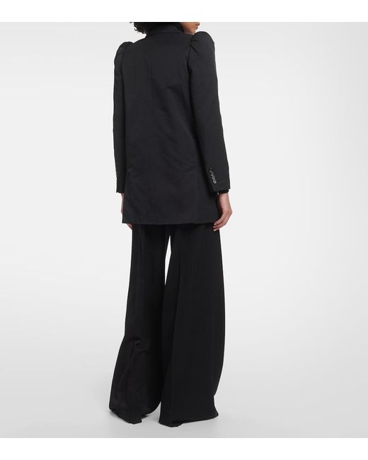 Max Mara Black Willy Cotton-Blend Blazer