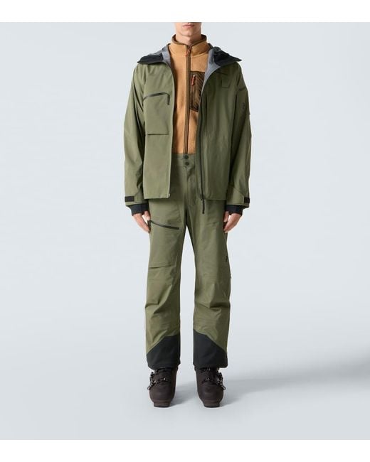 Pantaloni Da Sci Alpine di Peak Performance in Green da Uomo