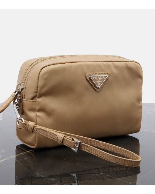 Prada Natural Re-Nylon Small Pouch