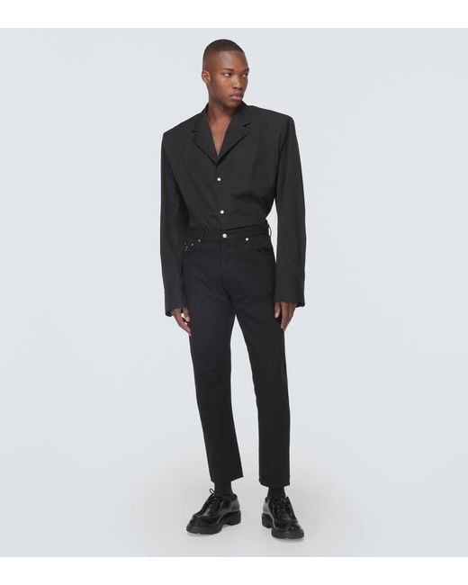 Prada Black Slim Jeans for men