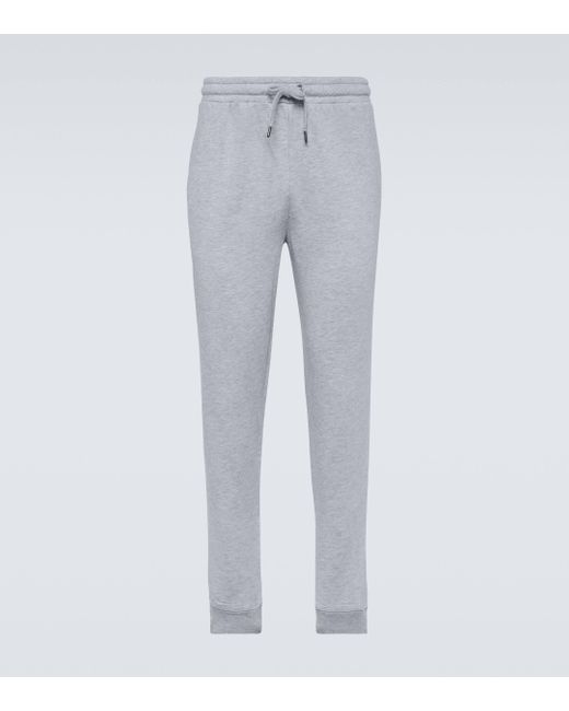 Derek Rose Gray Quinn Cotton-blend Jersey Sweatpants for men