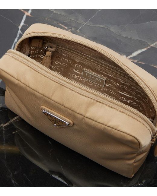 Prada Natural Re-Nylon Small Pouch