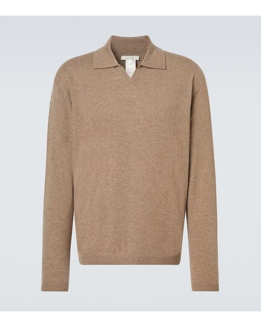 Polo Franz De Cachemir The Row de hombre de color Natural