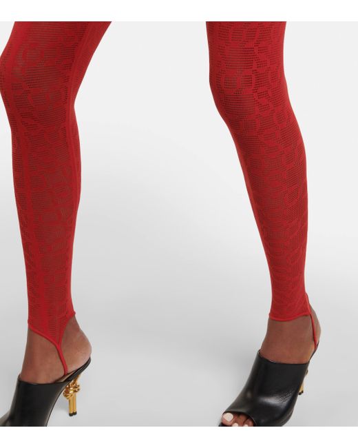 X Simkhai – Combi-pantalon Intricate Pattern Wolford en coloris Red
