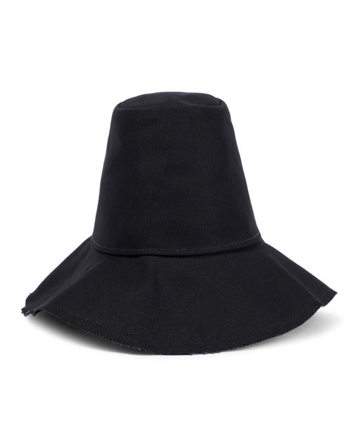 Chloé The Magic Cotton Hat in Black | Lyst