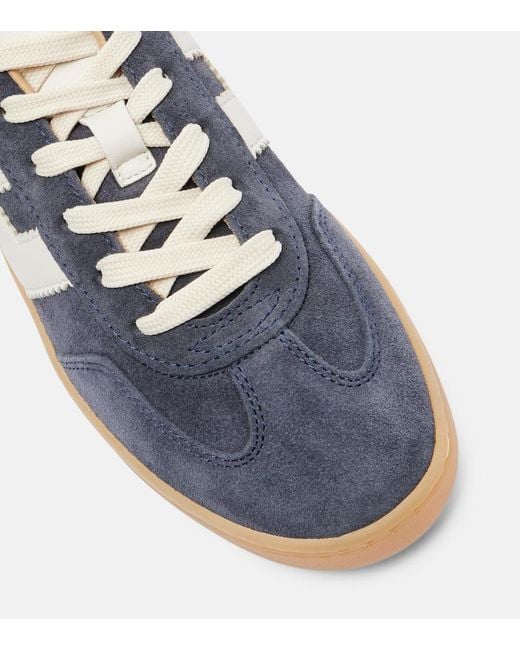 Hogan Blue Cool Suede Sneakers