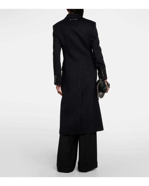 Manteau En Laine Gucci en coloris Black