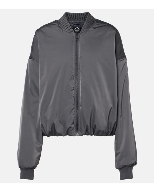 The Upside Gray Carlotta Bomber Jacket