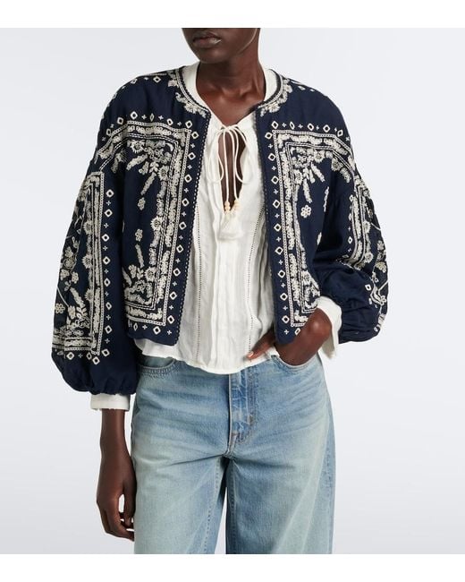 Veronica Beard White Sawyer Ramie Blouse