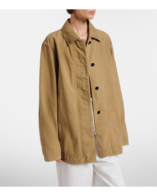 The Row Natural Baeza Cotton Jacket