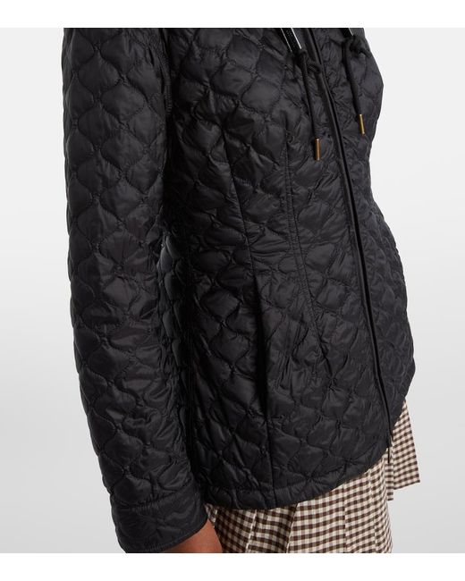 Moncler Black Arum Quilted Down Jacket