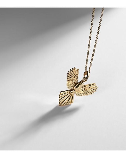 Anita Ko White Phoenix 18Kt Pendant Necklace