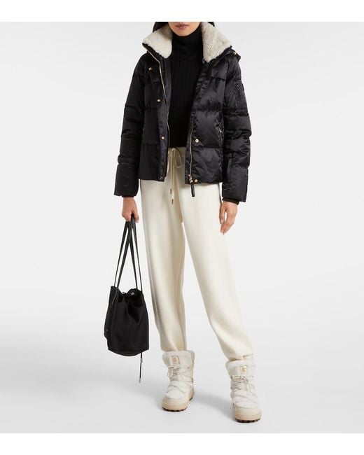 Bogner Black Hella Quilted Down Jacket