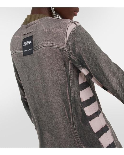 Top Estampado Y. Project de color Gray