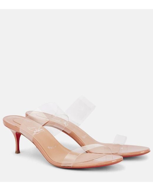 Sandalias Just Nothing 55 Christian Louboutin de color Pink
