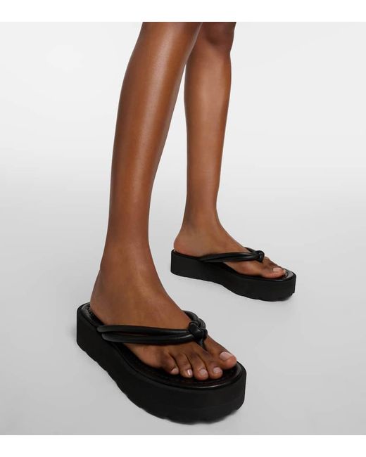 Sandalias de piel Gianvito Rossi de color Black