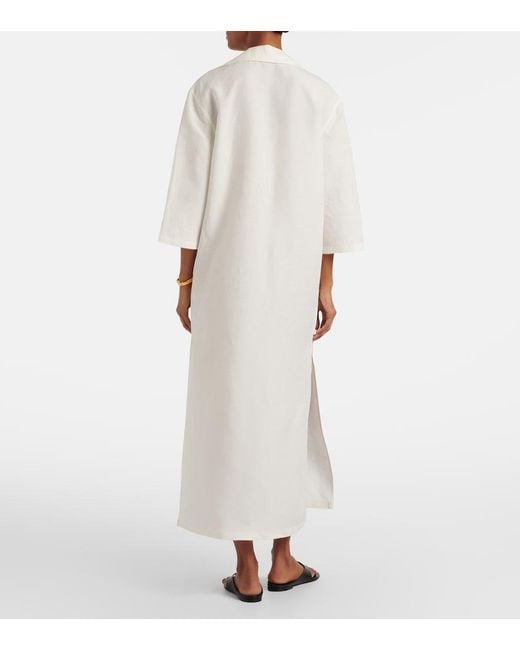 Rohe White Jersey Kaftan