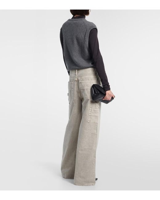 Jean Ample Magda Carpenter Agolde en coloris Gray